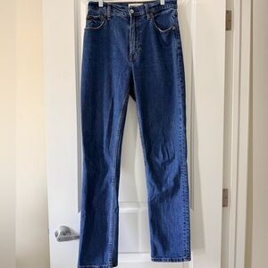 Abercrombie & Fitch Slim Straight Ultra High Rise - Curve Love Jean